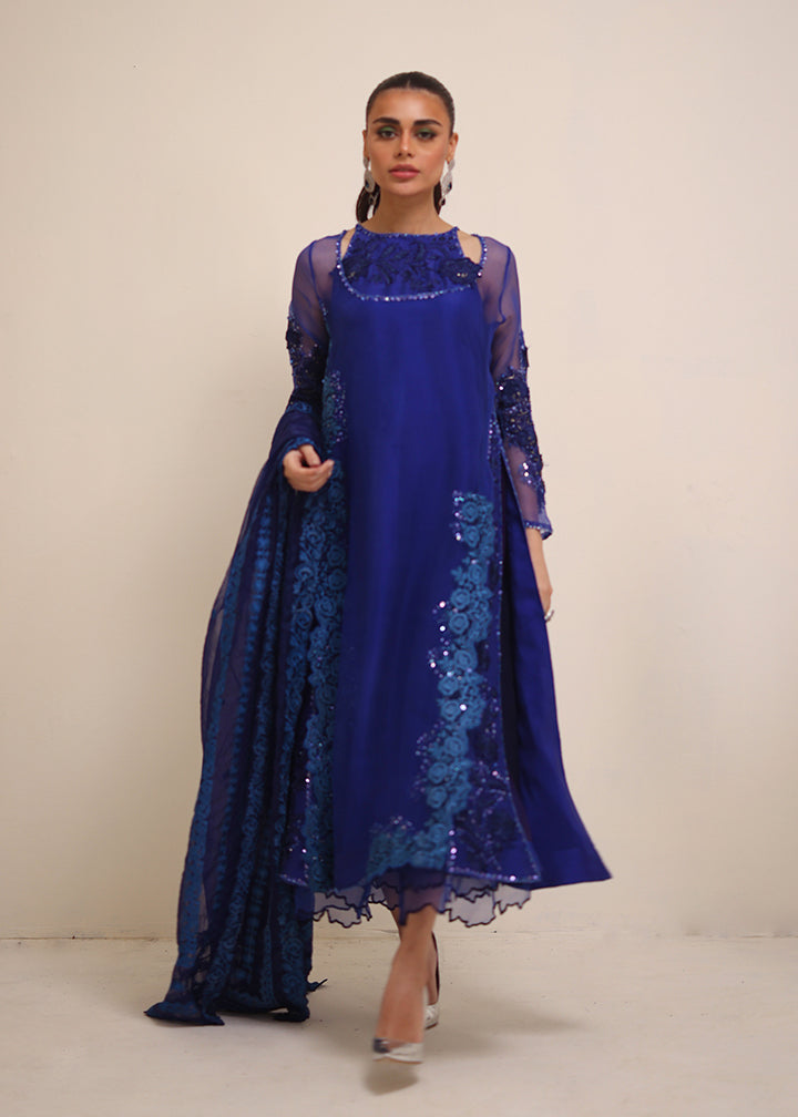 Umsha | Luxury Pret | SEA MOONLIGHT - Official Umsha stockist in UK - Sakeena London