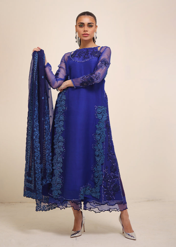 Umsha | Luxury Pret | SEA MOONLIGHT - Official Umsha stockist in UK - Sakeena London