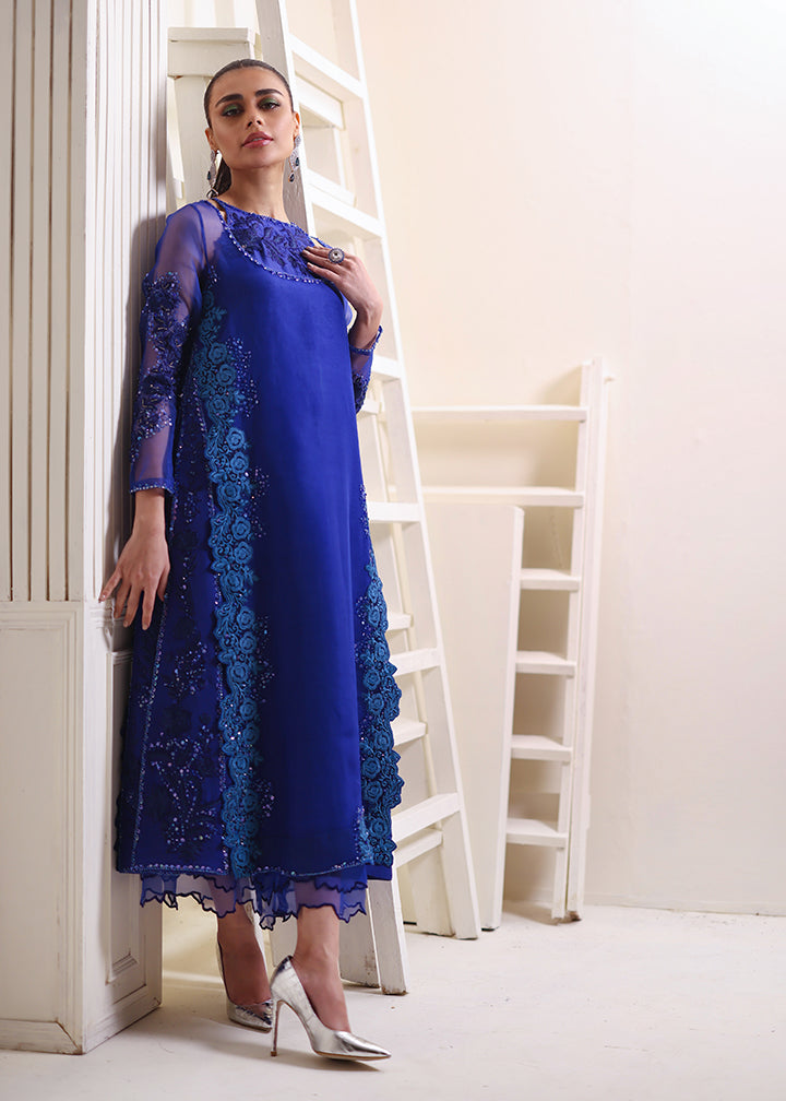 Umsha | Luxury Pret | SEA MOONLIGHT - Official Umsha stockist in UK - Sakeena London