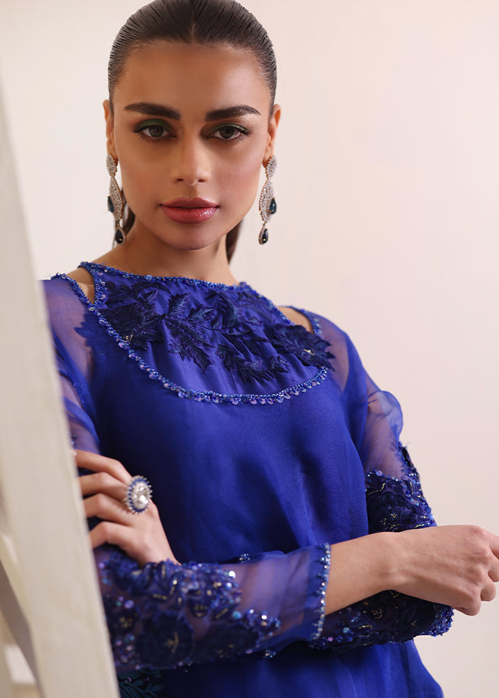 Umsha | Luxury Pret | SEA MOONLIGHT - Official Umsha stockist in UK - Sakeena London