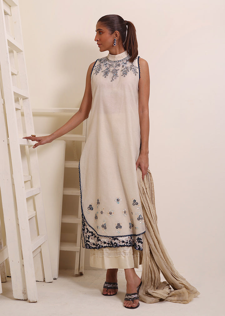 Umsha | Luxury Pret | DREAMY IVORY - Official Umsha stockist in UK - Sakeena London