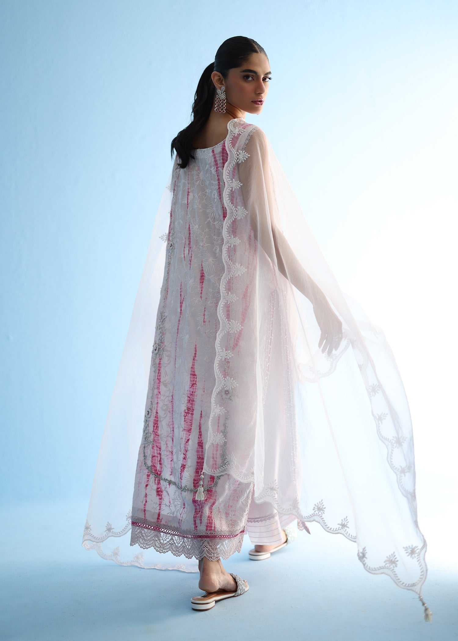 Umsha | Luxury Pret | PINK SPLASH - Official Umsha stockist in UK - Sakeena London
