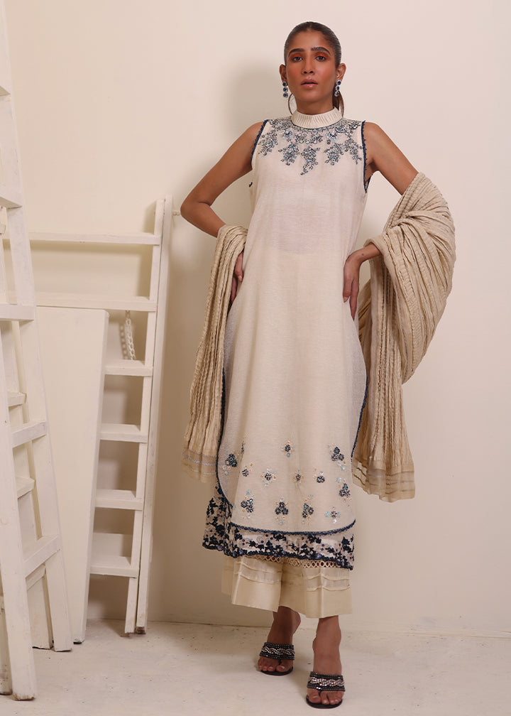 Umsha | Luxury Pret | DREAMY IVORY - Official Umsha stockist in UK - Sakeena London