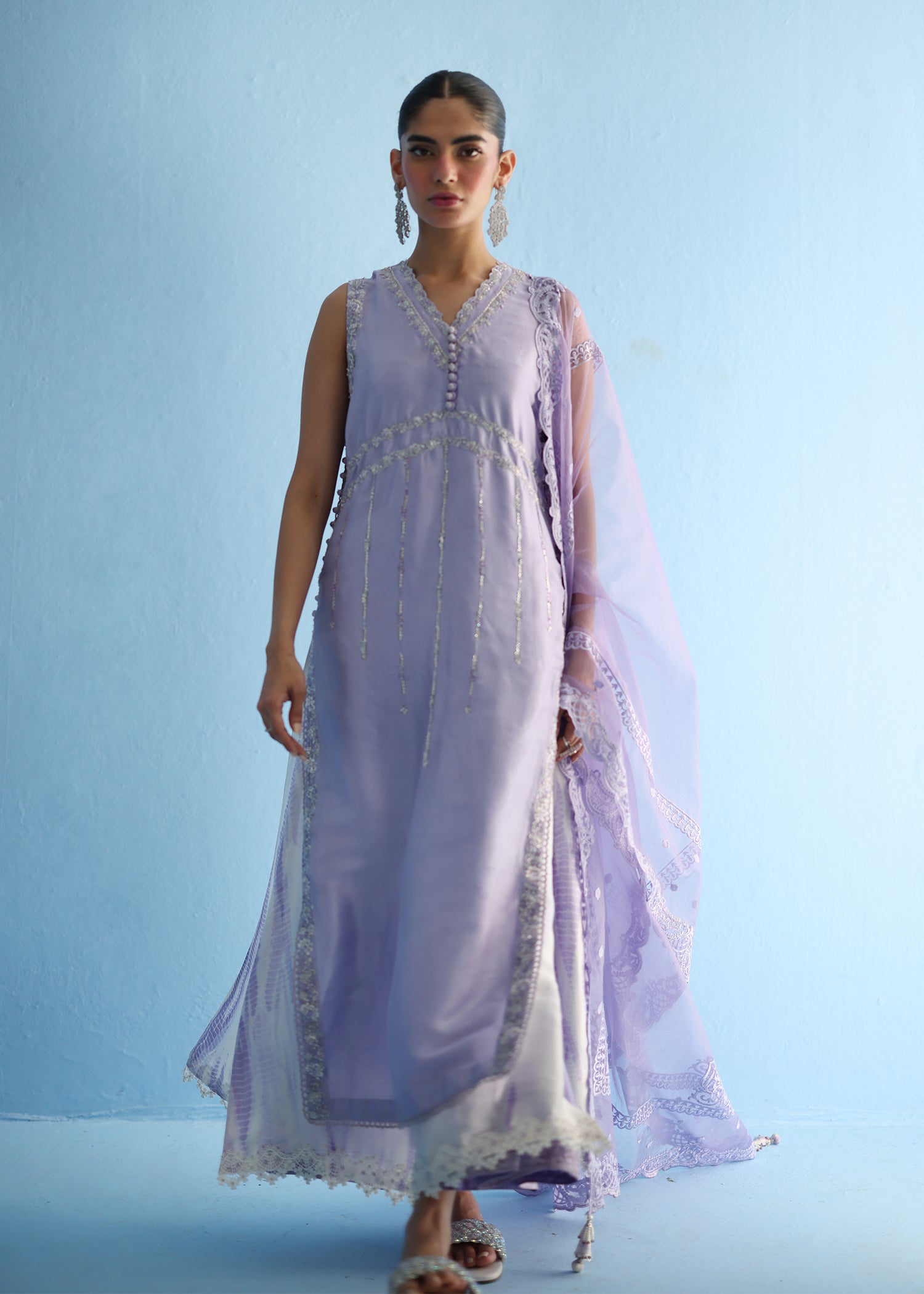 Umsha | Luxury Pret | LILAC MARBLE - Official Umsha stockist in UK - Sakeena London