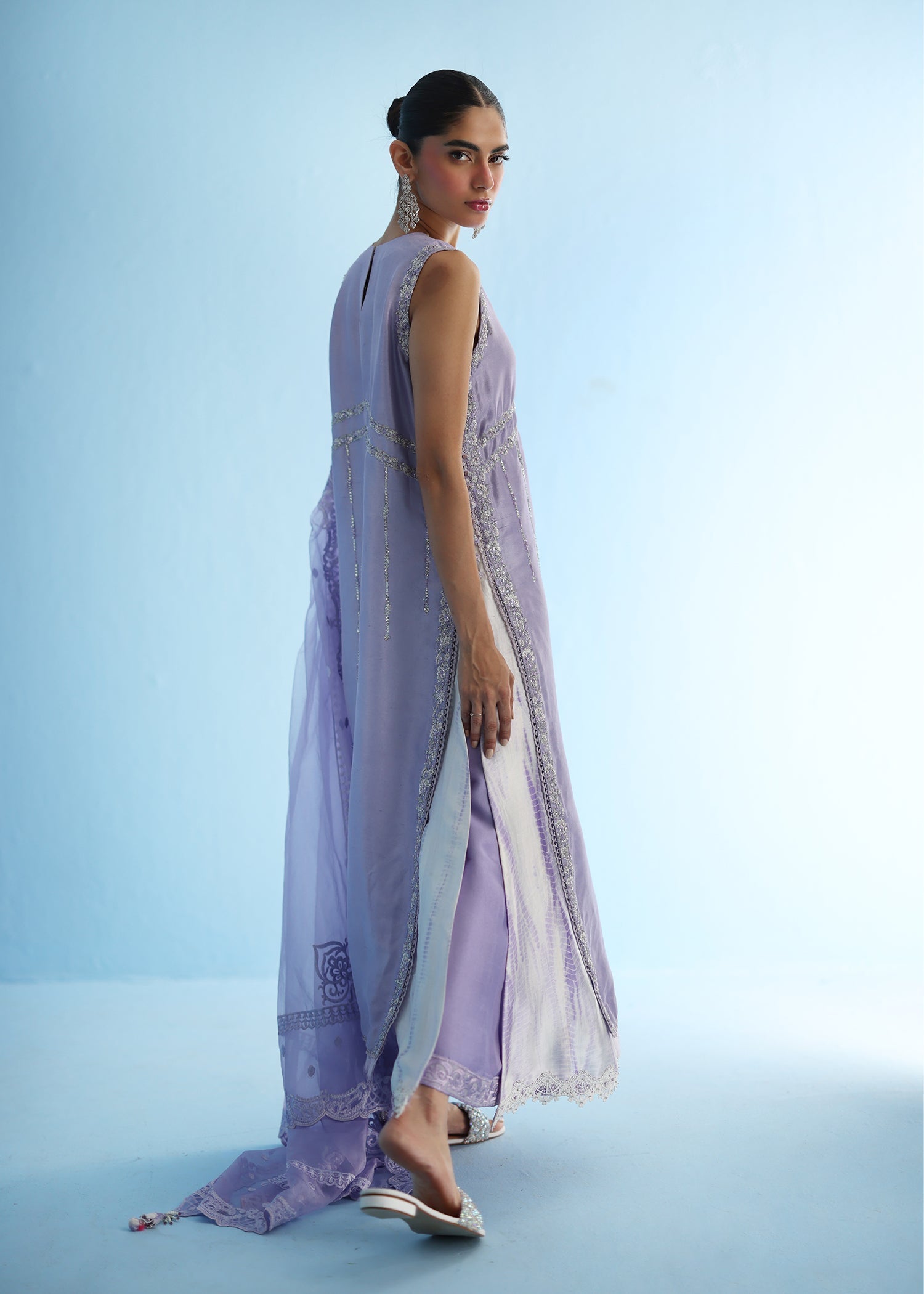 Umsha | Luxury Pret | LILAC MARBLE - Official Umsha stockist in UK - Sakeena London