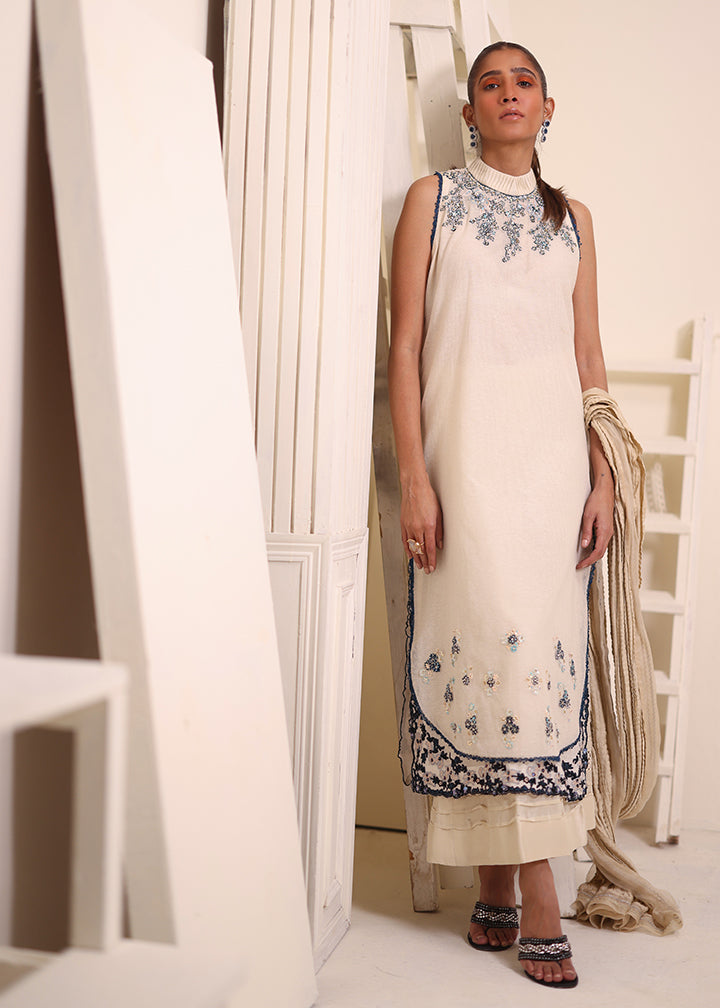 Umsha | Luxury Pret | DREAMY IVORY - Official Umsha stockist in UK - Sakeena London