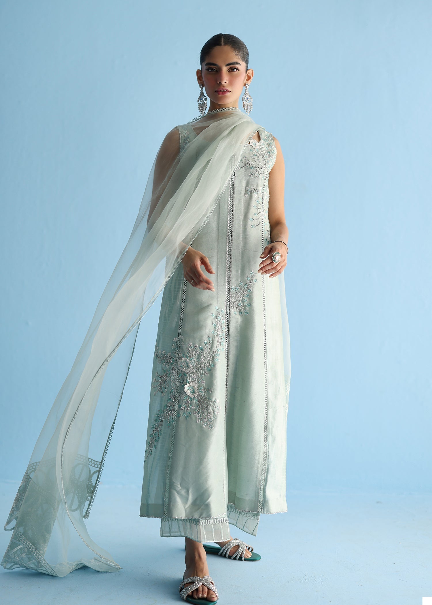 Umsha | Luxury Pret | AQUA ICE - Official Umsha stockist in UK - Sakeena London