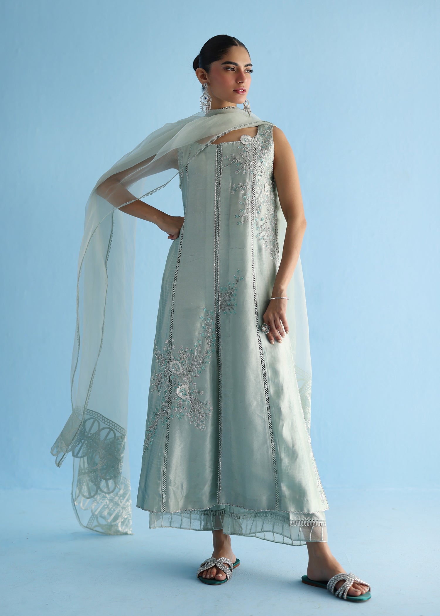 Umsha | Luxury Pret | AQUA ICE - Official Umsha stockist in UK - Sakeena London