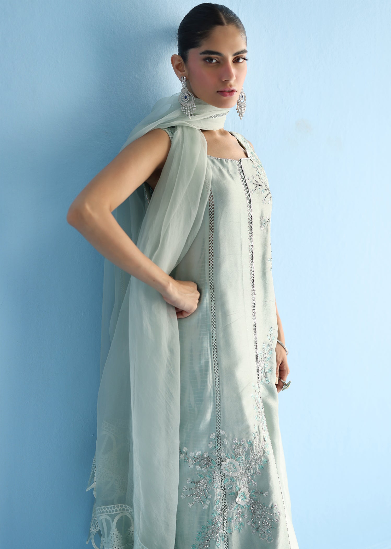 Umsha | Luxury Pret | AQUA ICE - Official Umsha stockist in UK - Sakeena London