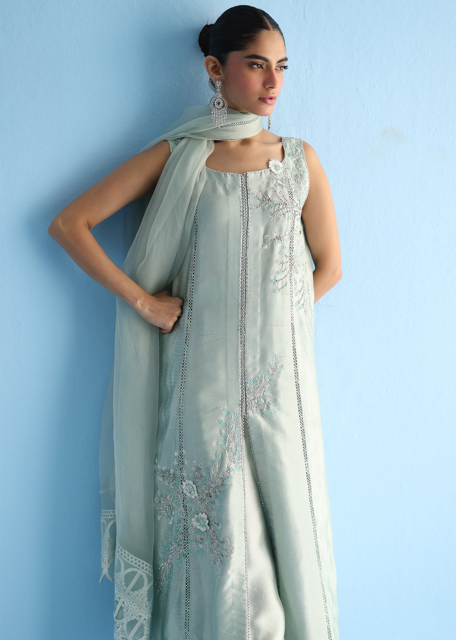 Umsha | Luxury Pret | AQUA ICE - Official Umsha stockist in UK - Sakeena London