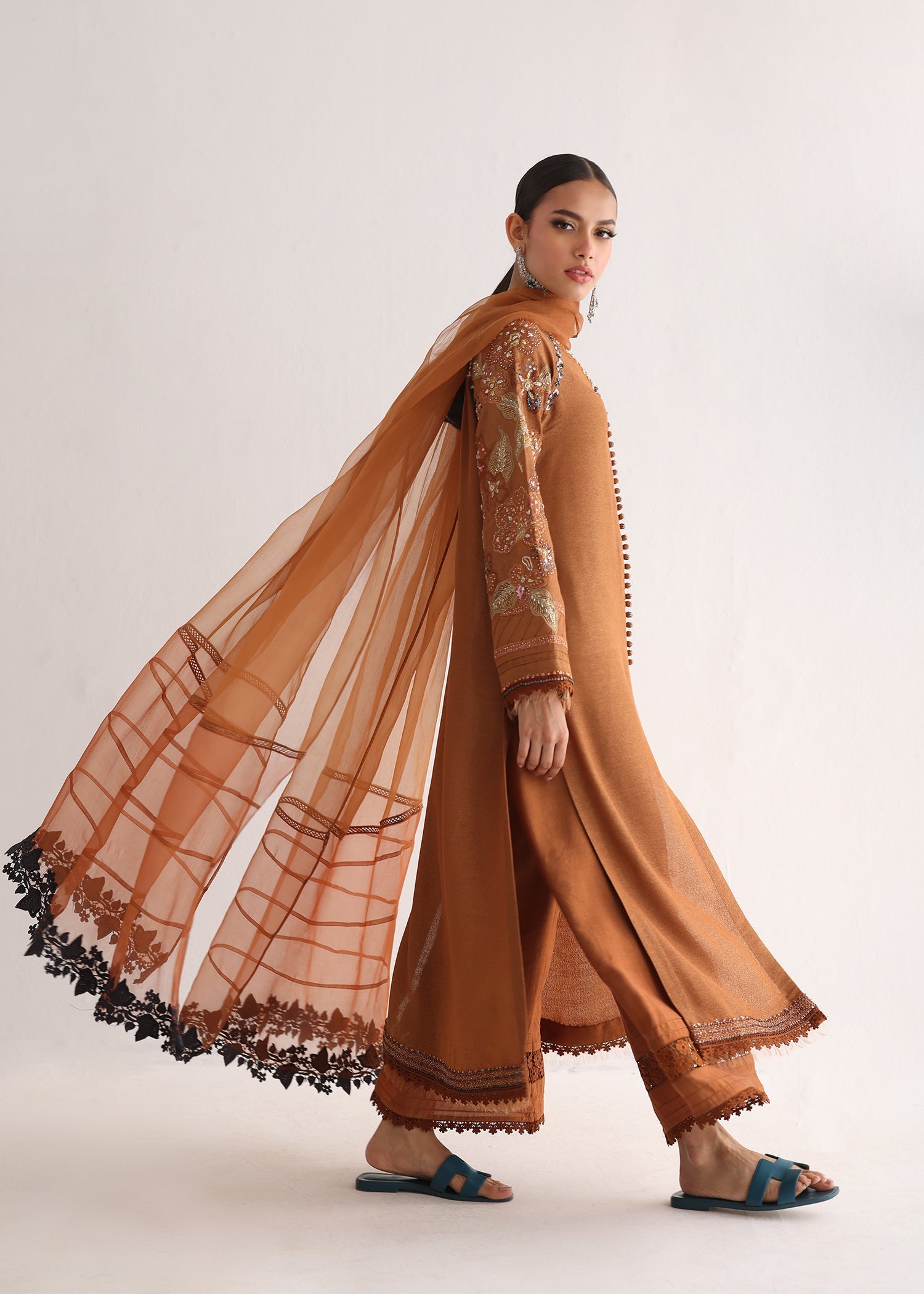 Umsha | Luxury Pret | RADIANT TAN - Official Umsha stockist in UK - Sakeena London