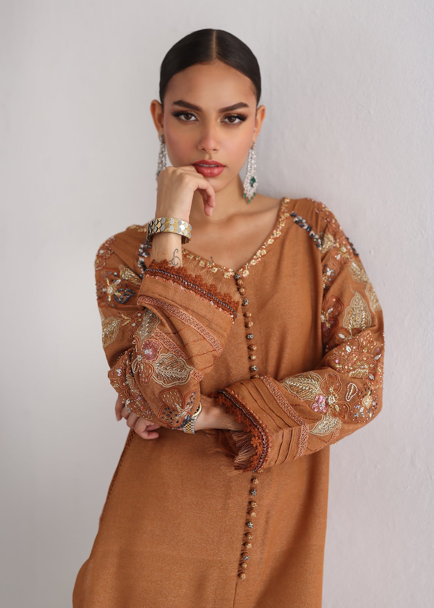 Umsha | Luxury Pret | RADIANT TAN - Official Umsha stockist in UK - Sakeena London