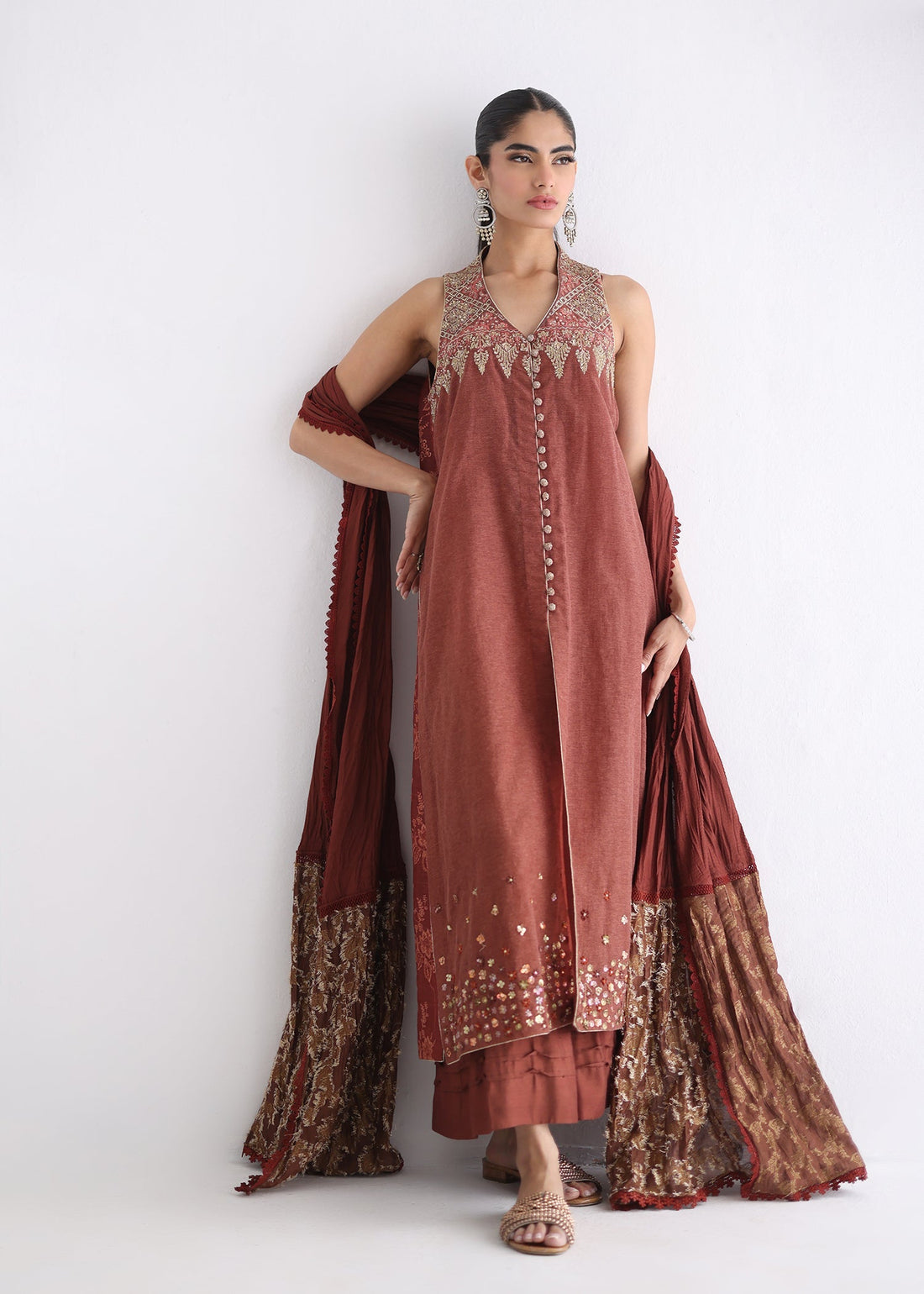 Umsha | Luxury Pret | MAJESTIC SANDALWOOD - Official Umsha stockist in UK - Sakeena London