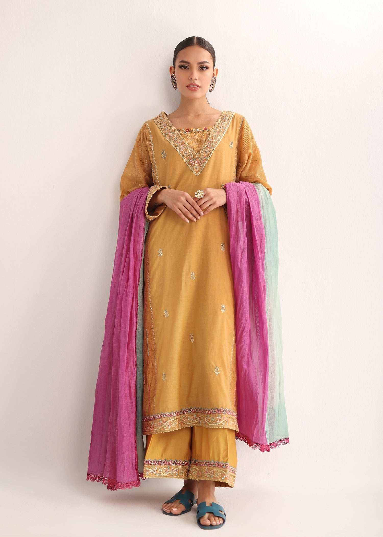 Umsha | Luxury Pret | DESERT GOLD - Official Umsha stockist in UK - Sakeena London