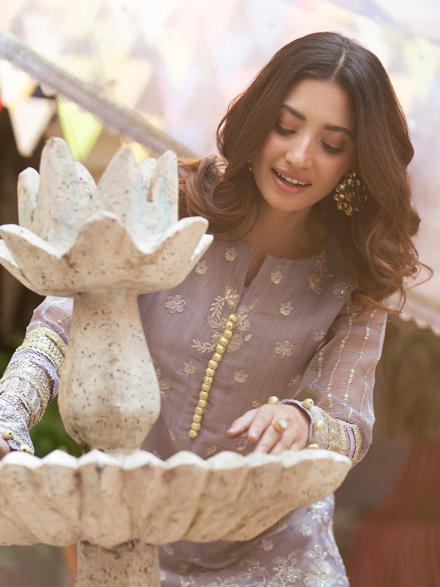 Salitex | Signature Festive Chiffon | SUNW6NO026UT - Official Salitex stockist in UK - Sakeena London