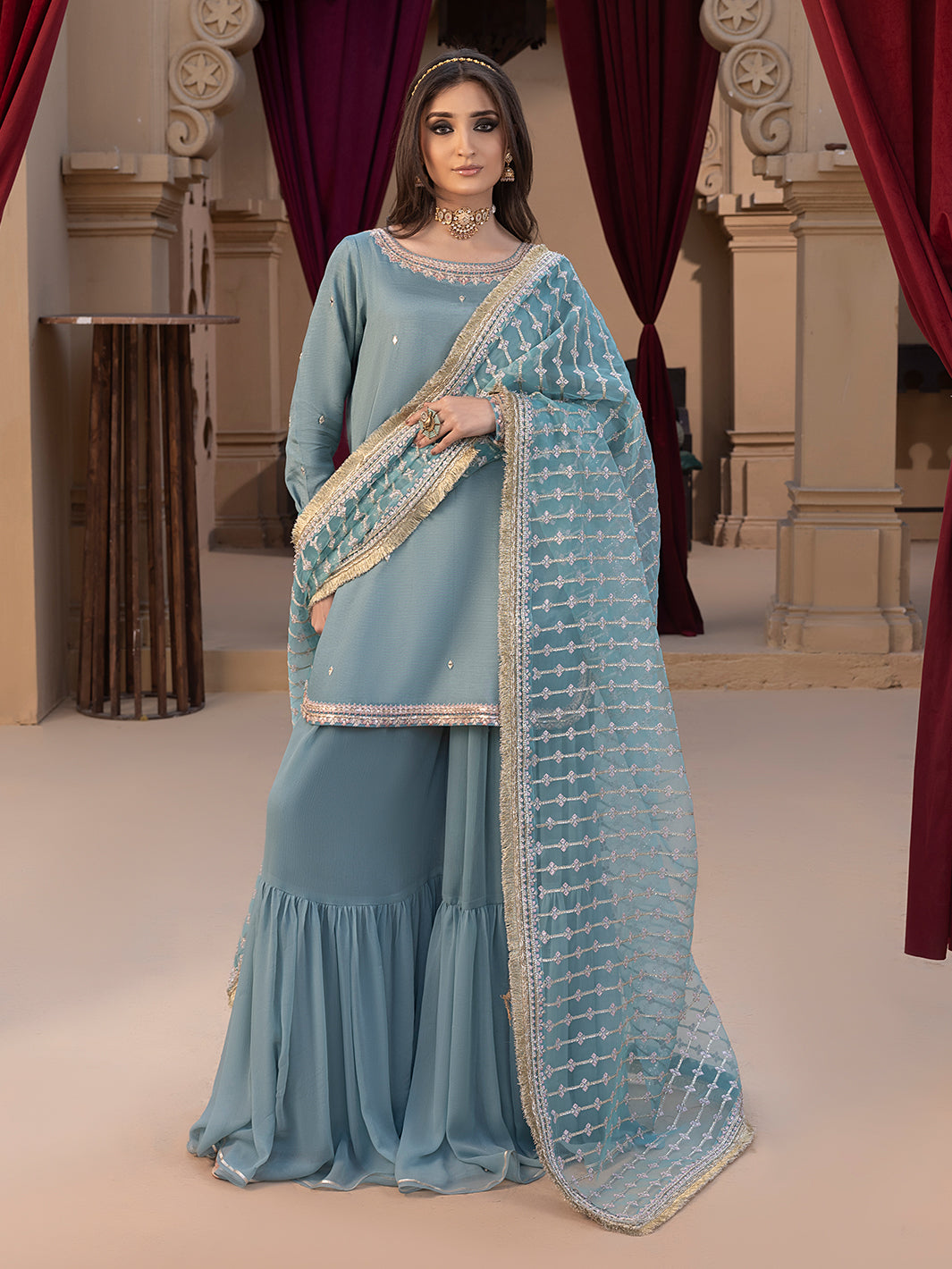 Hem Stitch | Raw Silk Edit 25 | Layla - Official Hemstitch stockist in UK - Sakeena London