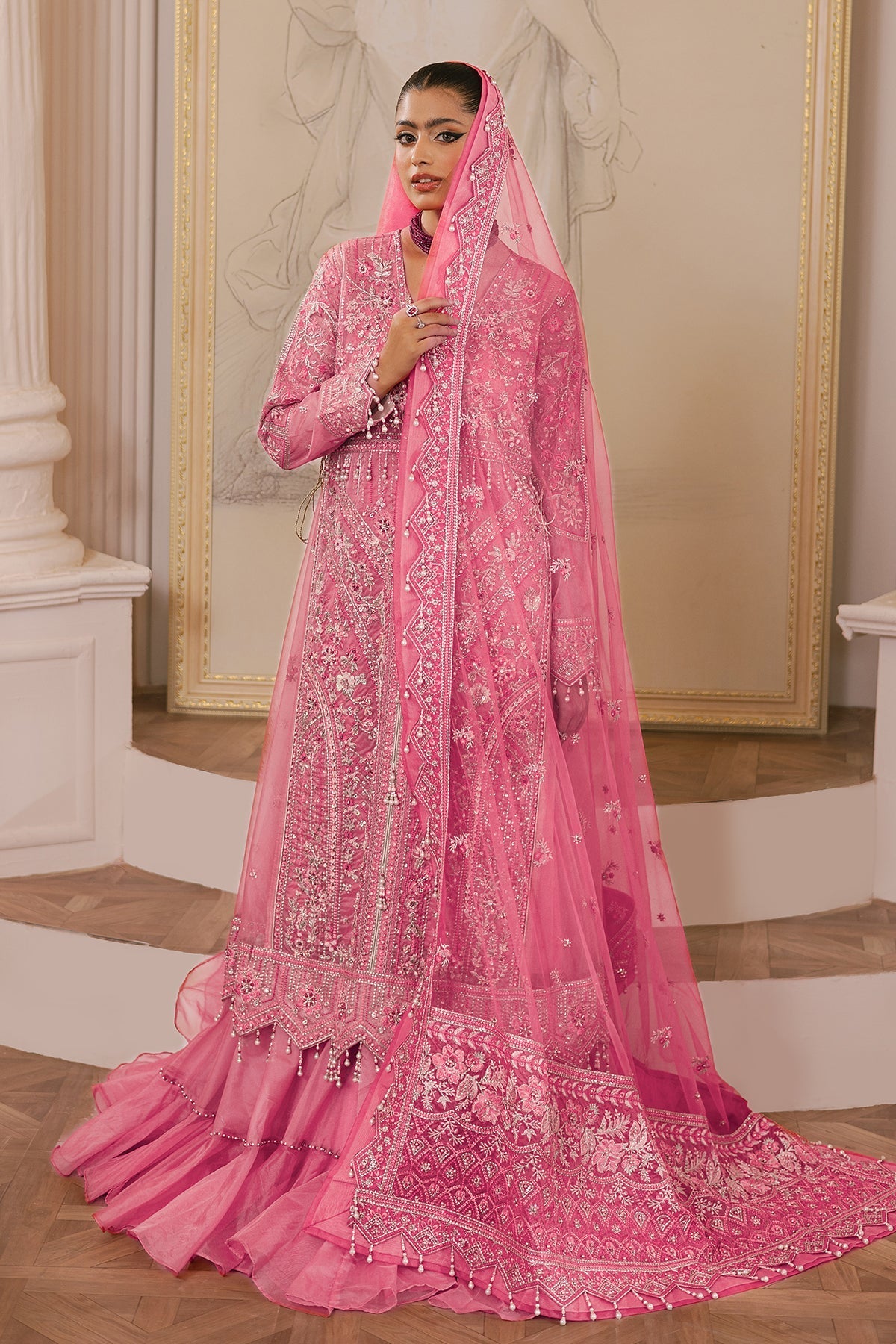 Raeesa Premium | Ada Premium Collection | HU - 44 Rosella - Official Raeesa Premium stockist in UK - Sakeena London