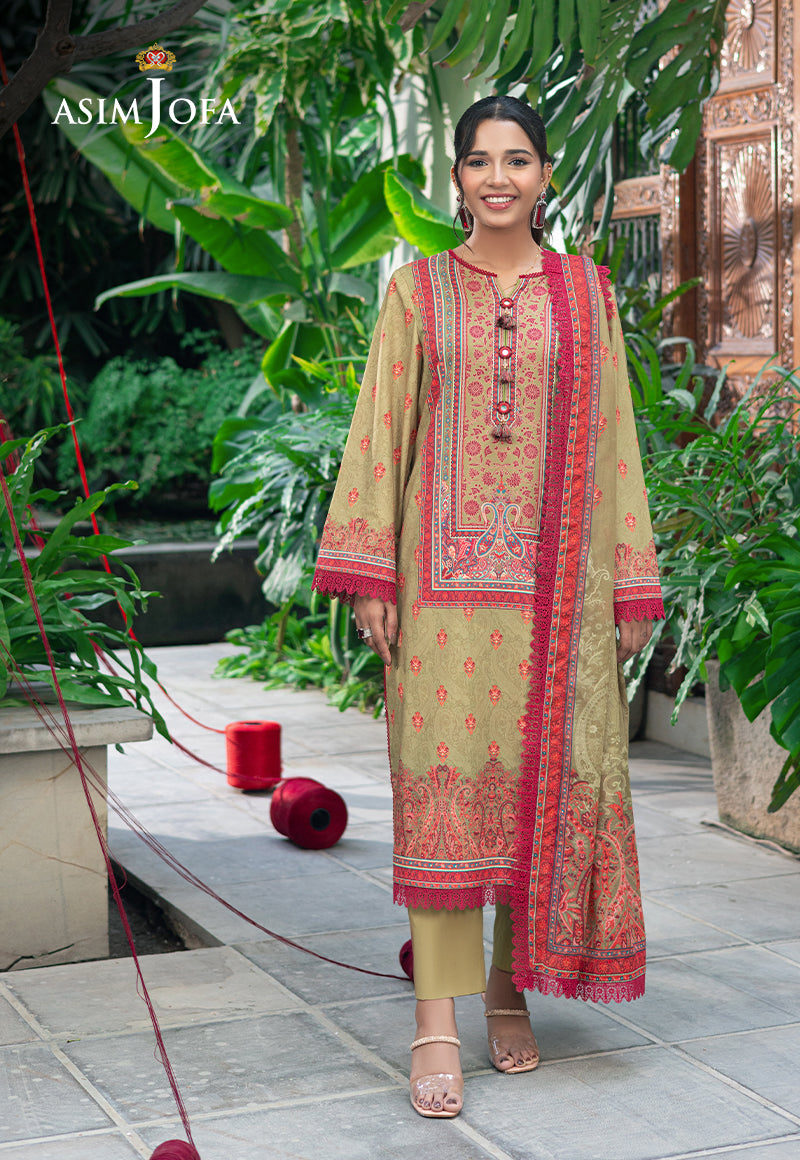 Asim Jofa | Prints Drop 2 | AJUUB-28 - Official Asim Jofa stockist in UK - Sakeena London