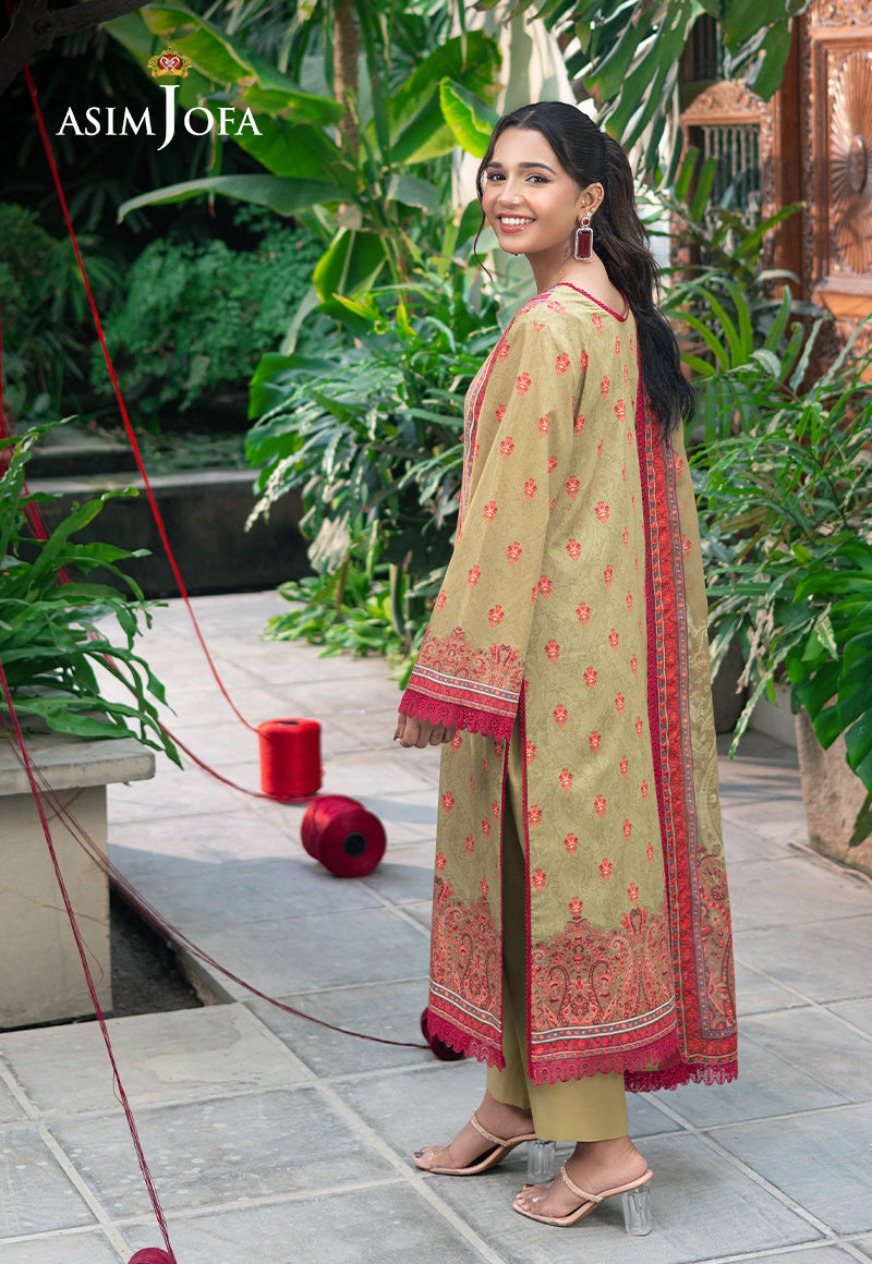 Asim Jofa | Prints Drop 2 | AJUUB-28 - Official Asim Jofa stockist in UK - Sakeena London