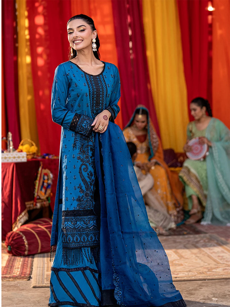 Salitex | Shehnai Festive | No018 - Official Salitex stockist in UK - Sakeena London