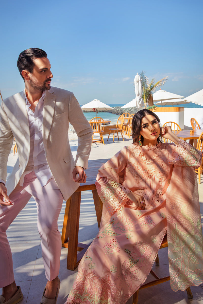 Rangrasiya | Premium Summer Lawn 25 | Bareeha - Official Rangrasiya stockist in UK - Sakeena London