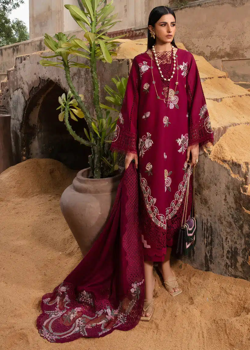 Crimson | Amal Winter 23 | Plum Serenity - CRWP 4 - Official Crimson stockist in UK - Sakeena London