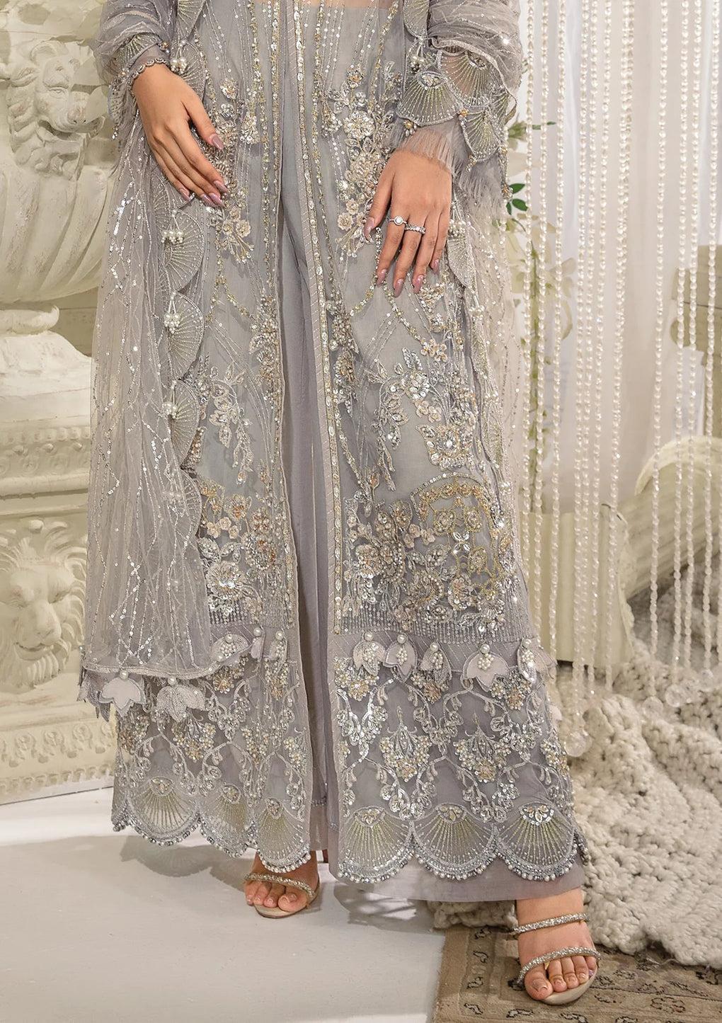 Elaf Premium | Evara Formals 24 | EFE-04 DOVE - Official Elaf Premium stockist in UK - Sakeena London
