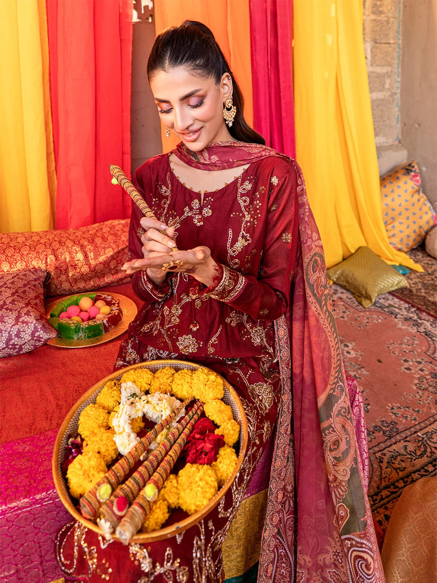 Salitex | Shehnai Festive | No036 - Official Salitex stockist in UK - Sakeena London