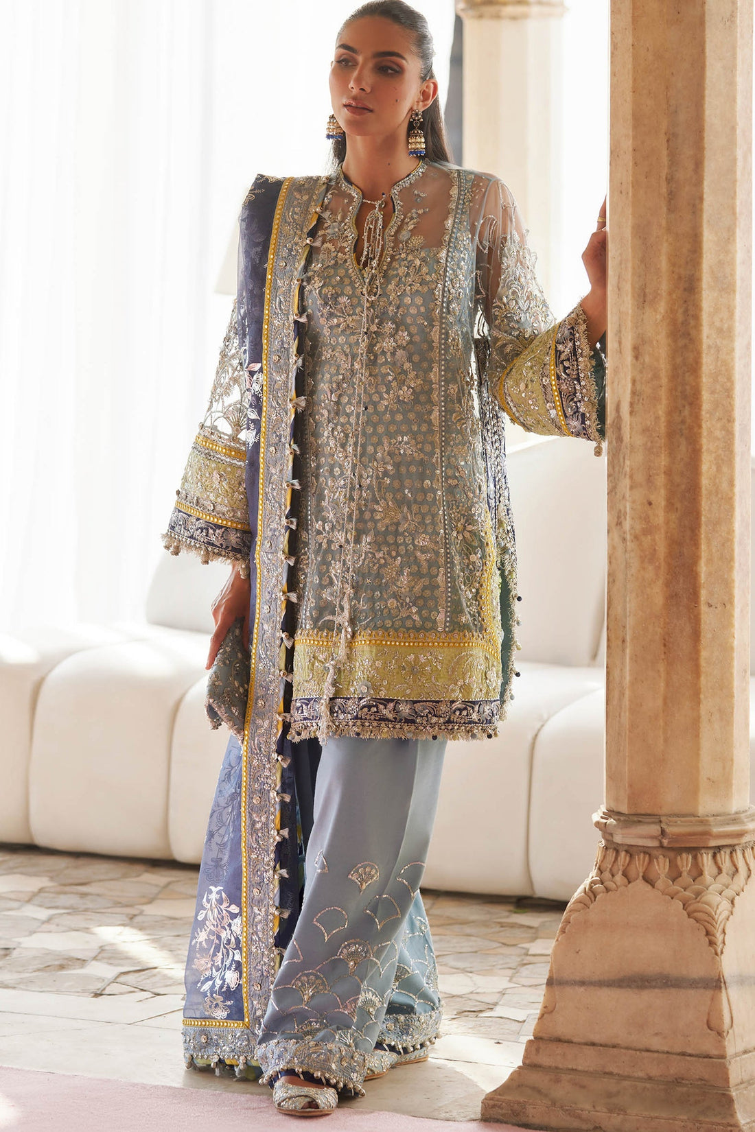 Zaha | Gossamer 25 | NILOFAR-E-SHAAM (ZC25-04) - Official Zaha stockist in UK - Sakeena London