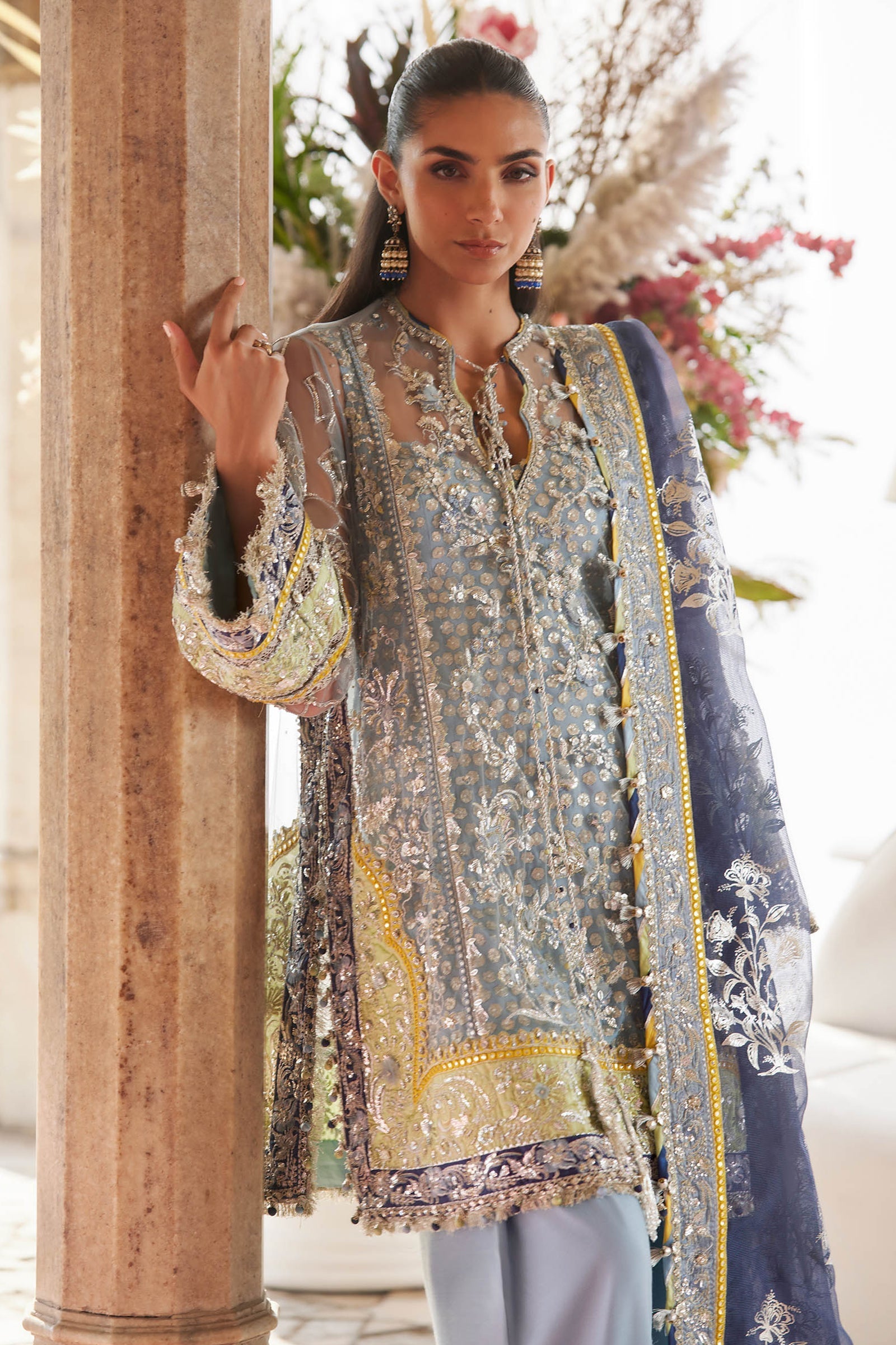 Zaha | Gossamer 25 | NILOFAR-E-SHAAM (ZC25-04) - Official Zaha stockist in UK - Sakeena London