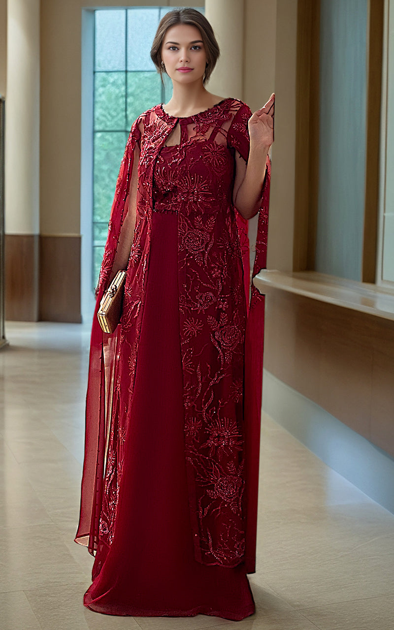 Threads and Motifs | Formal Dresses 25 | Embroidered Jacket With Tube And Skirt - Official Threads and Motifs stockist in UK - Sakeena London