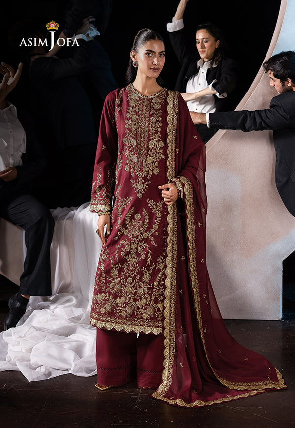 Asim Jofa | Festive Collection 25 | AJLF-02 - Official Asim Jofa stockist in UK - Sakeena London