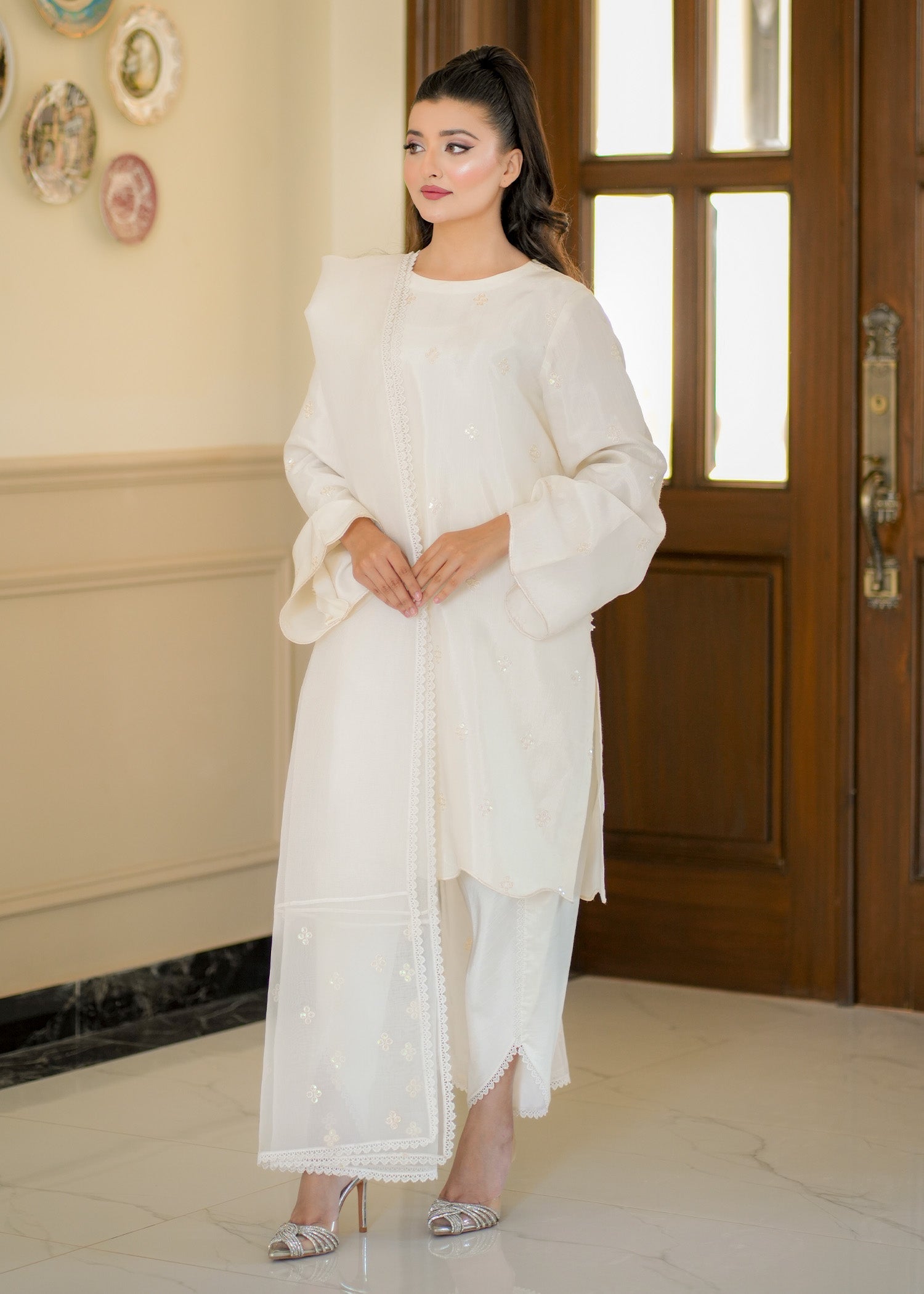 Fozia Khalid | Silk Spire | BLISS - Official Fozia Khalid stockist in UK - Sakeena London
