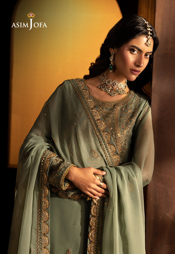 Asim Jofa | Festive Collection 25 | AJLF-07 - Official Asim Jofa stockist in UK - Sakeena London