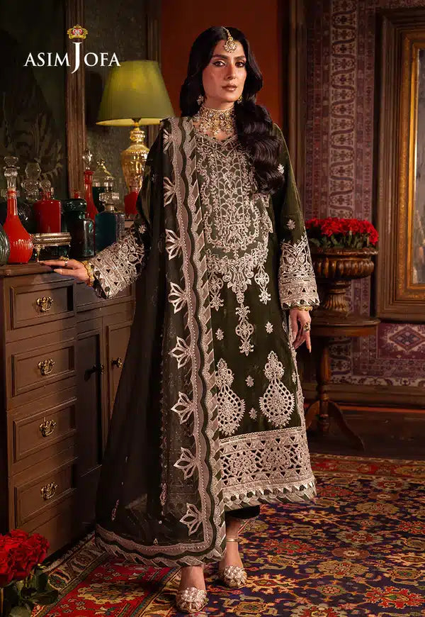 Asim Jofa | Makhmal Wedding Velvet 23 | AJMM-05 - Official Asim Jofa stockist in UK - Sakeena London