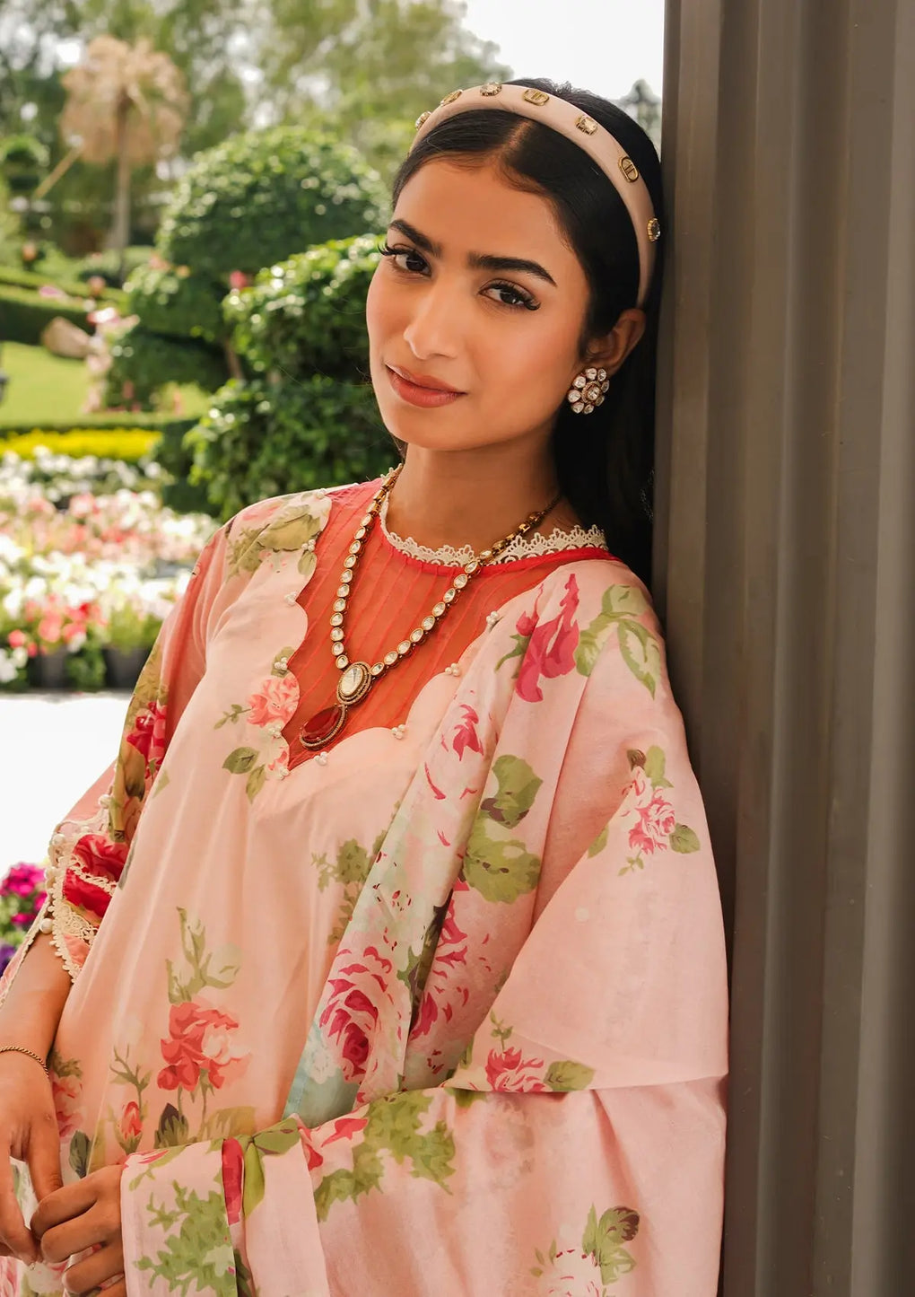 Elaf Premium | Printed Collection 24 | EEP-01B - Petal Pulse - Official Elaf Premium stockist in UK - Sakeena London
