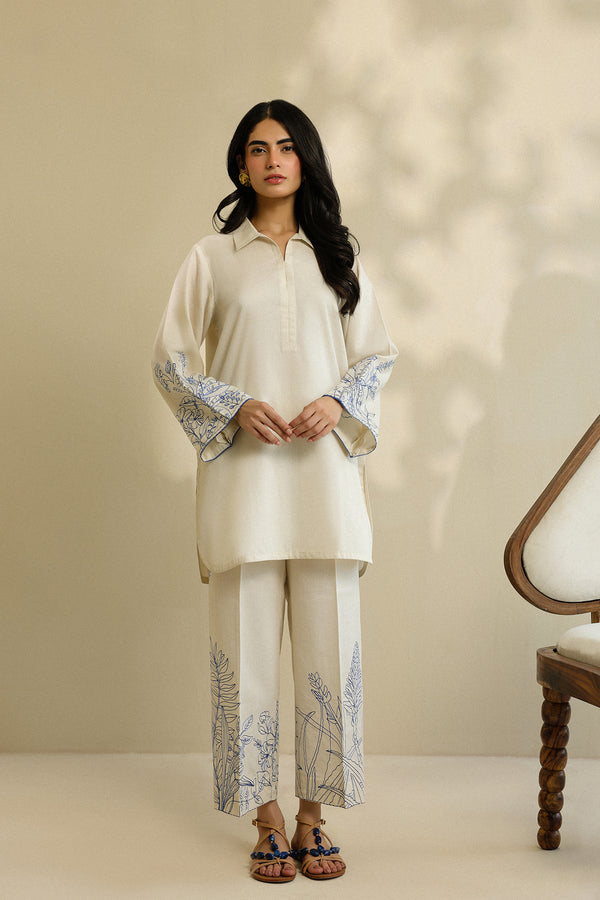 Sahar | Pre Essential Emb Edit | Camellia Pearl - Official Sahar stockist in UK - Sakeena London