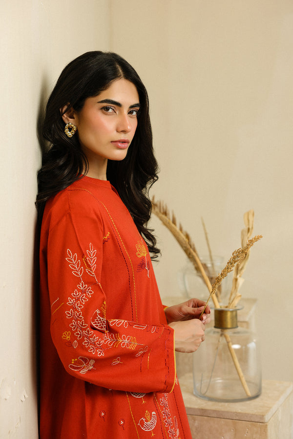Sahar | Pre Essential Emb Edit | Burnt Citrus - Official Sahar stockist in UK - Sakeena London