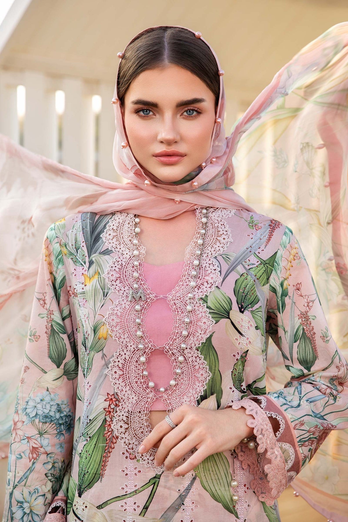 Maria B | M Prints 25 | MPT-2502-A - Official Maria B stockist in UK - Sakeena London