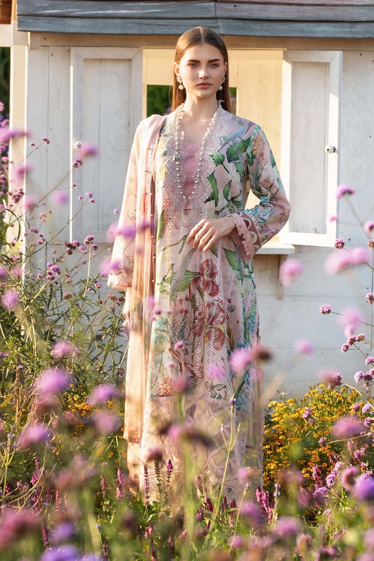 Maria B | M Prints 25 | MPT-2502-A - Official Maria B stockist in UK - Sakeena London