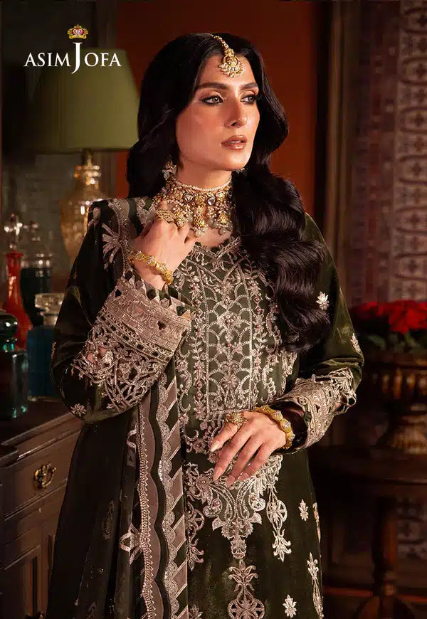 Asim Jofa | Makhmal Wedding Velvet 23 | AJMM-05 - Official Asim Jofa stockist in UK - Sakeena London