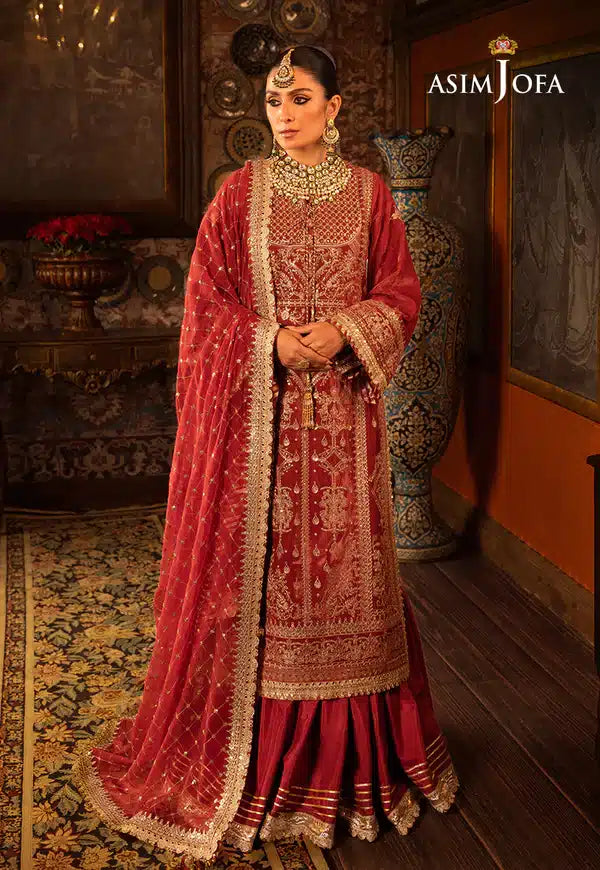Asim Jofa | Makhmal Wedding Velvet 23 | AJMM-10 - Official Asim Jofa stockist in UK - Sakeena London