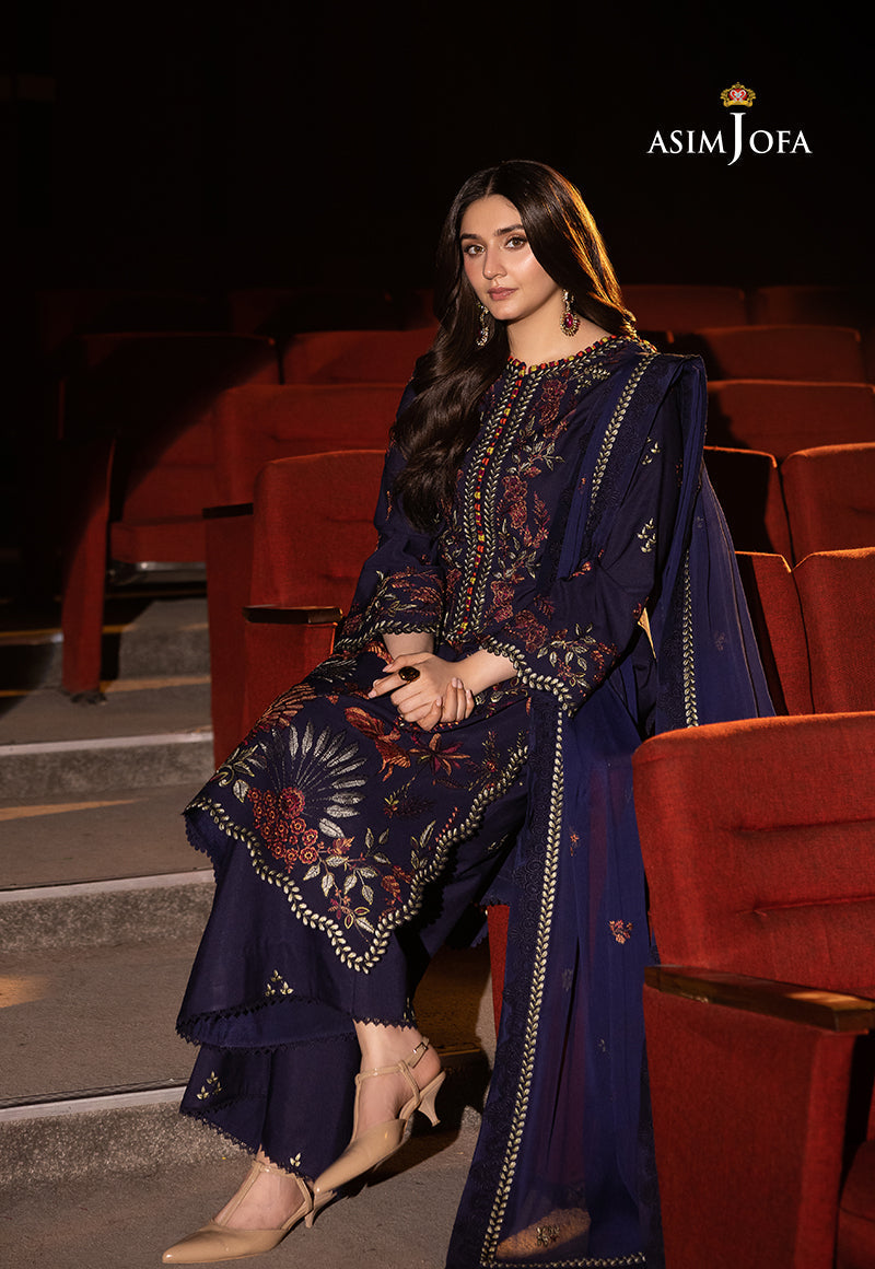 Asim Jofa | Festive Collection 25 | AJLLF-12 - Official Asim Jofa stockist in UK - Sakeena London
