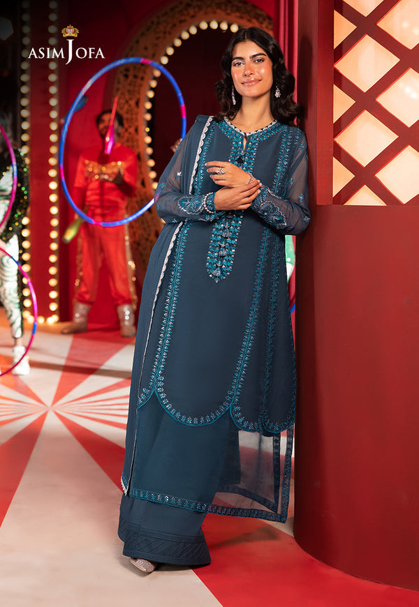 Asim Jofa | Festive Collection 25 | New AJLF-14 - Official Asim Jofa stockist in UK - Sakeena London