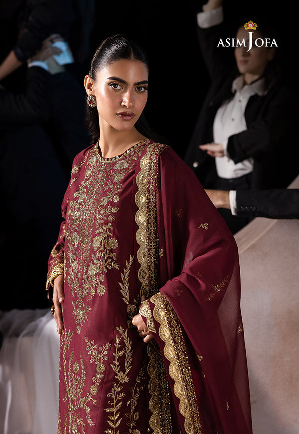 Asim Jofa | Festive Collection 25 | AJLF-02 - Official Asim Jofa stockist in UK - Sakeena London