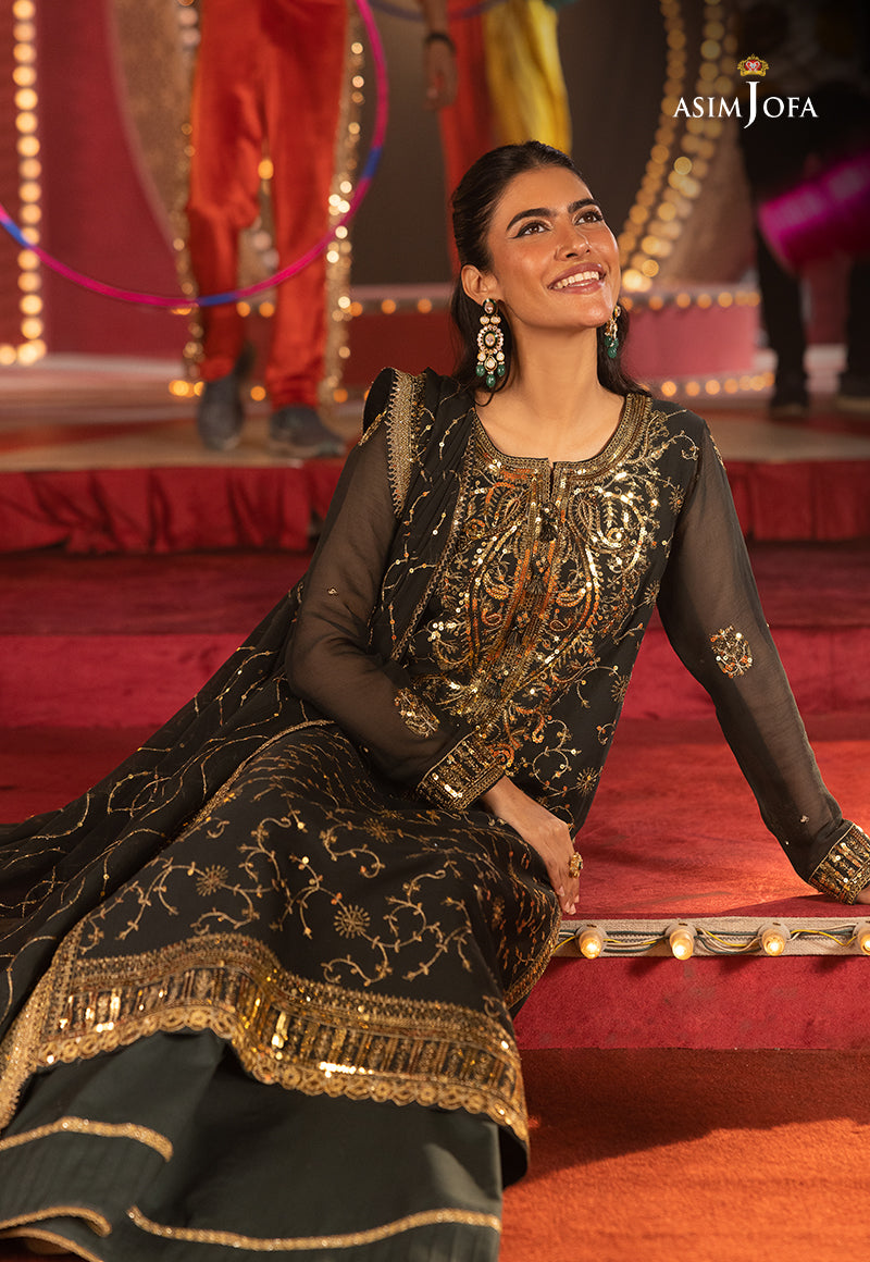 Asim Jofa | Festive Collection 25 | AJLLF-02 - Official Asim Jofa stockist in UK - Sakeena London
