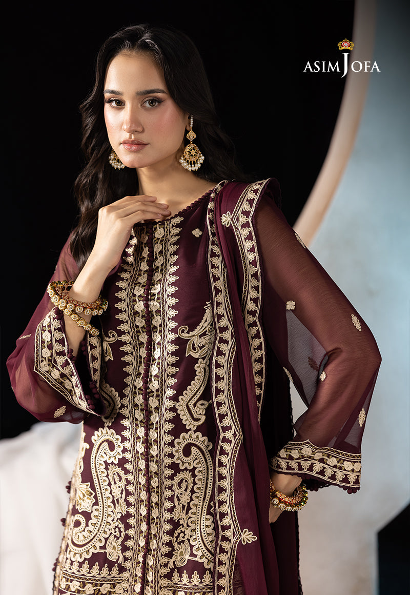 Asim Jofa | Festive Collection 25 | AJLLF-19 - Official Asim Jofa stockist in UK - Sakeena London