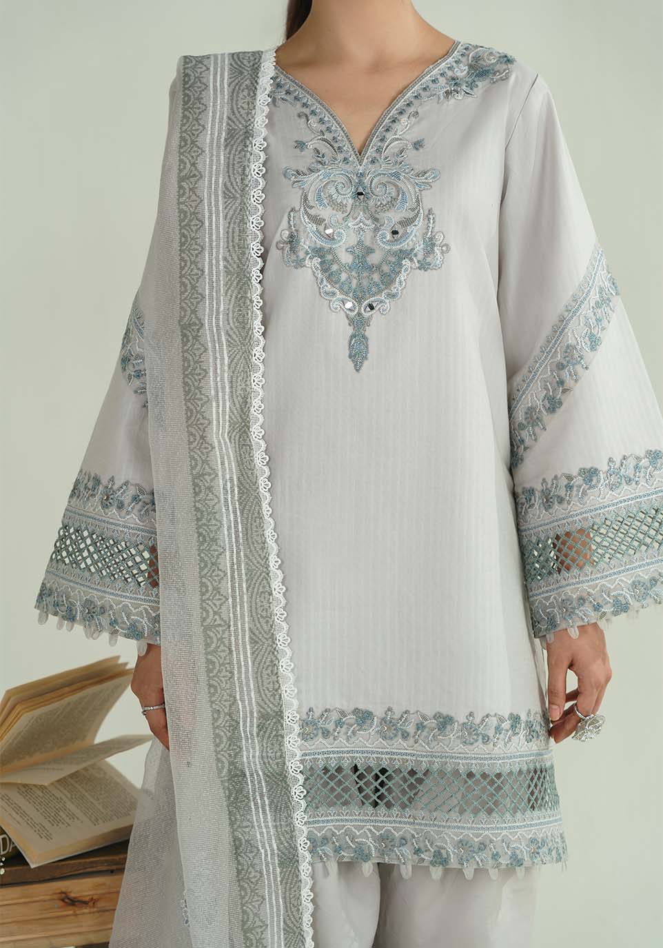 Zarqash | Nazakat Ready to Wear | CHANDNI - Official Zarqash stockist in UK - Sakeena London