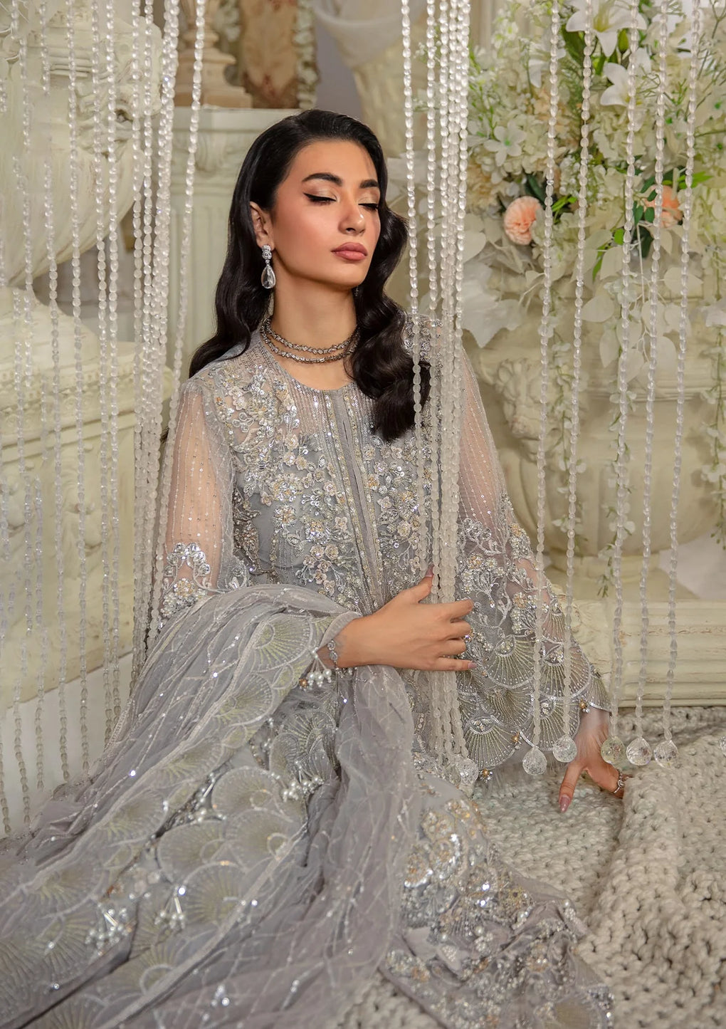 Elaf Premium | Evara Formals 24 | EFE-04 DOVE - Official Elaf Premium stockist in UK - Sakeena London