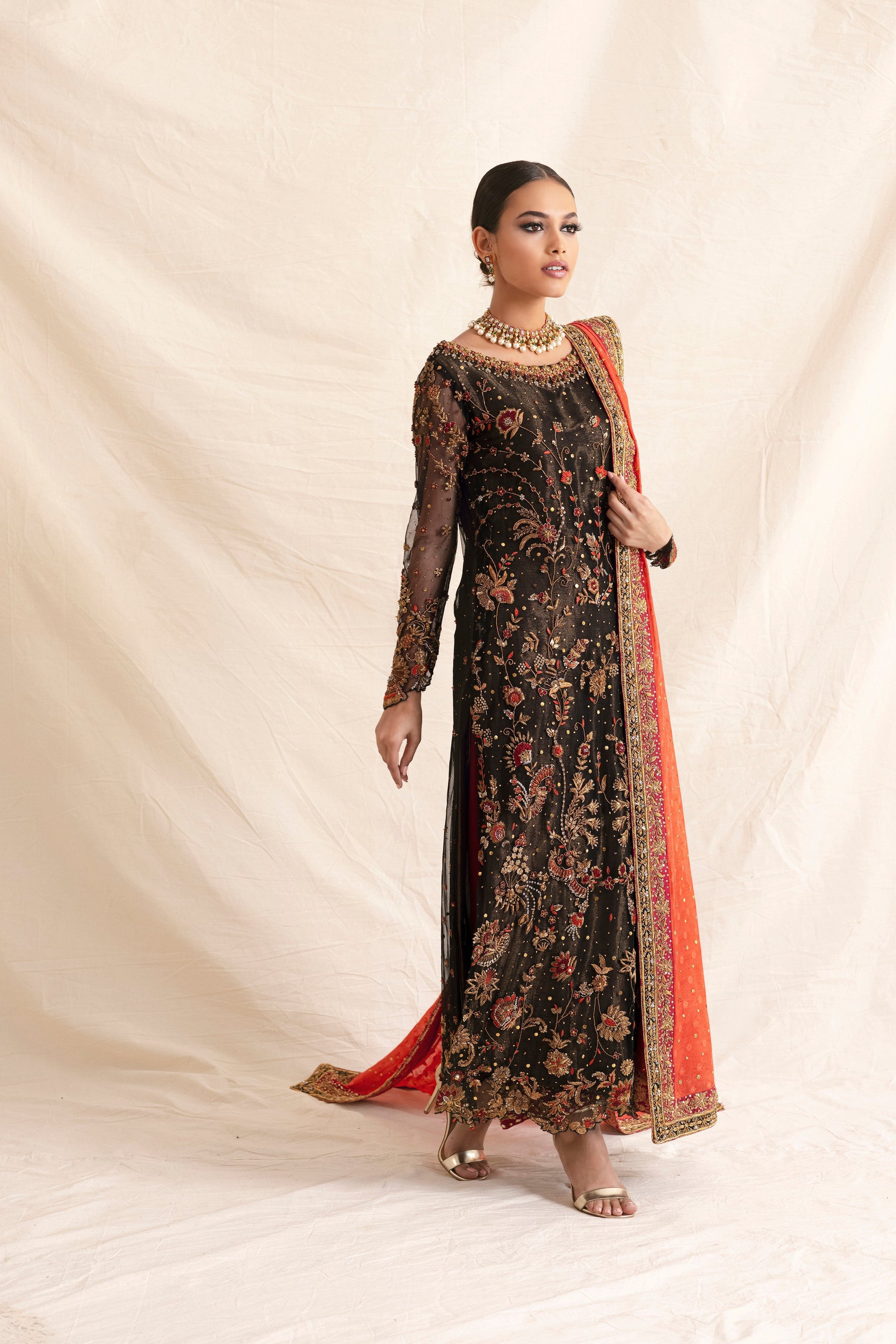 Mina Hasan | Formal Wedding Dresses | MHC-1039 - Official Mina Hasan stockist in UK - Sakeena London